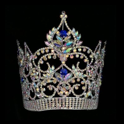 Красавица Голубая королева девушка конкурс корона